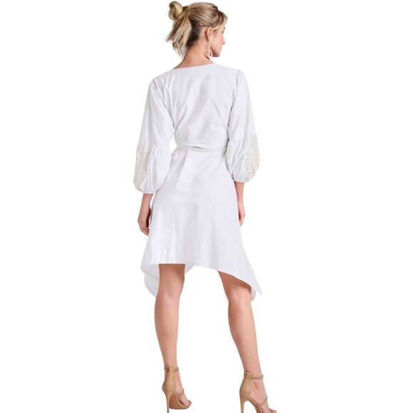 VENUS White Midi Dress - Picture 5 of 7